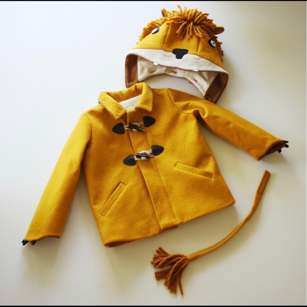 Little Goodall lion coat